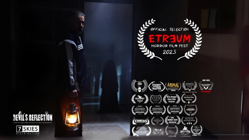 Poster of “Devil’s Reflection” screened at ETREUM Horror Film Festival 2025