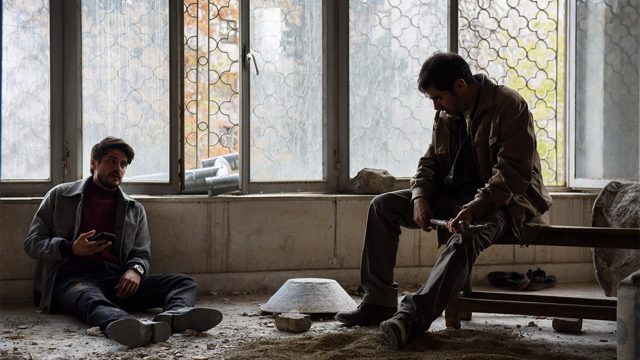 Shahab Hosseini and Mohammadreza Samian in My Daughter’s Hair Movie still featuring Shahab Hosseini and Mohammadreza Samian in Raha (My Daughter's Hair)