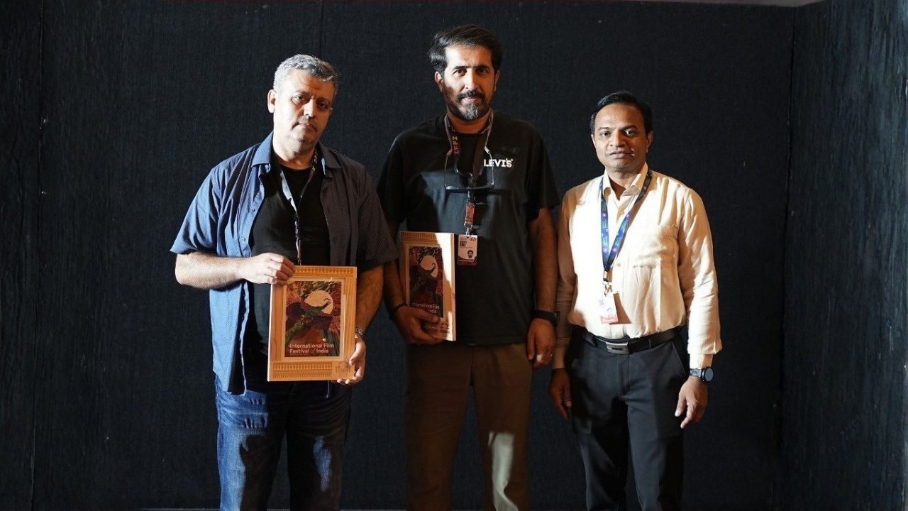Hesam Farahmand & Saeed Khani at IFFI Hesam Farahmand and Saeed Khani at the India Film Festival