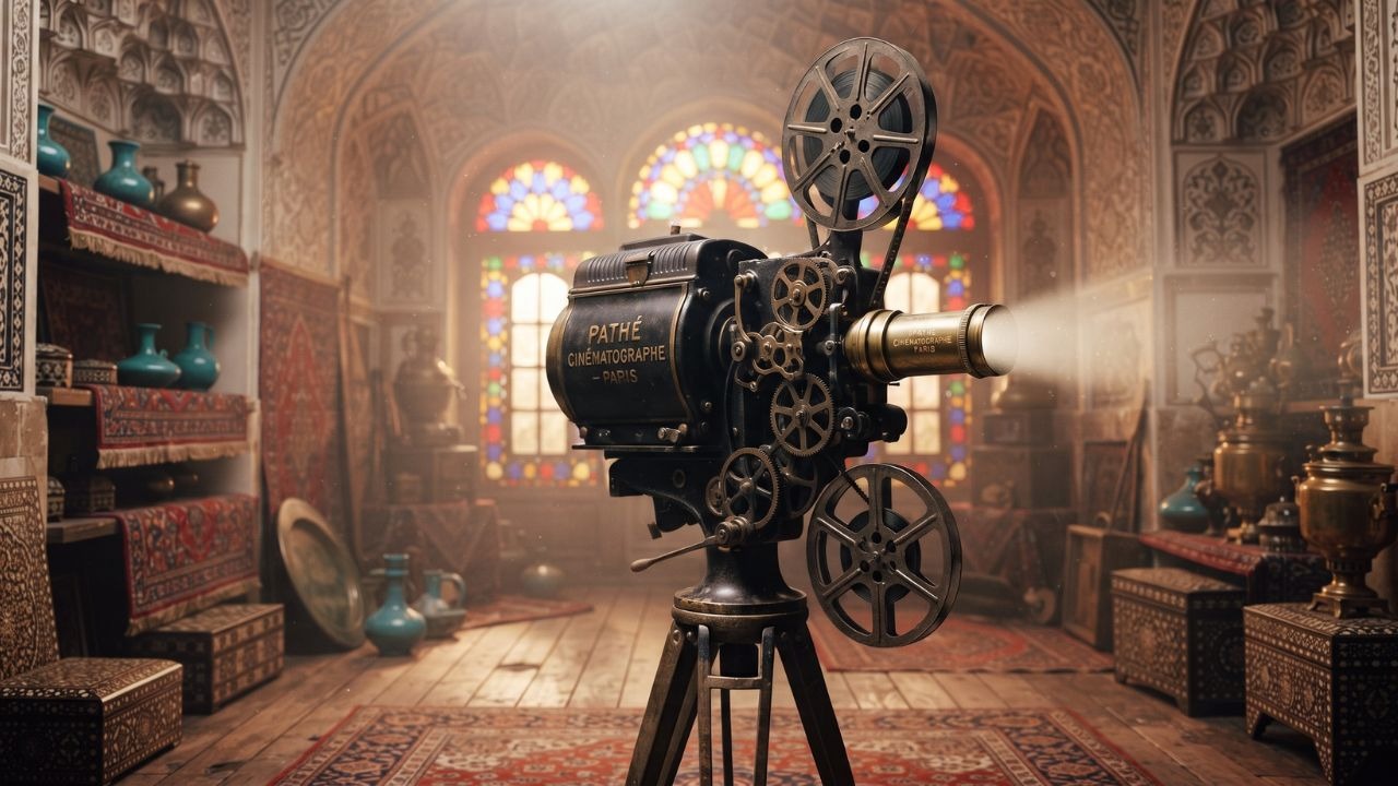 Classic Cinematograph Projector Vintage film projector in Iran