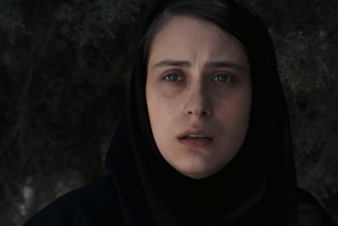 Iranian actress Golnoosh Ghahremani in "That Night"