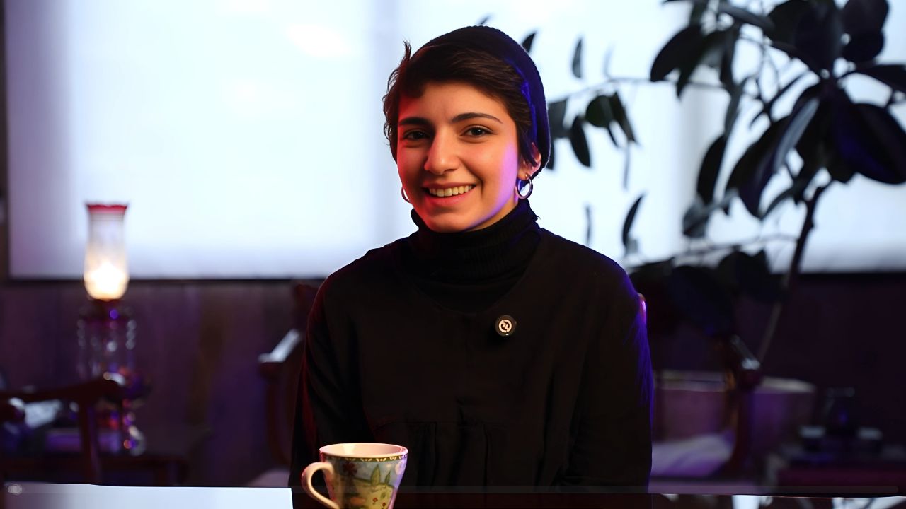 Zoha Esmailifar during interview with Seven Skies Entertainment